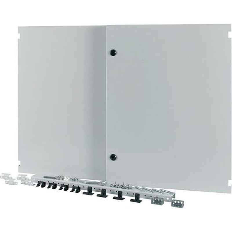 Eaton xEnergy Main Series Steel Black RAL 7035 Single Door, 690 mm H, 1.092m W, 29 mm D, 29 mm L