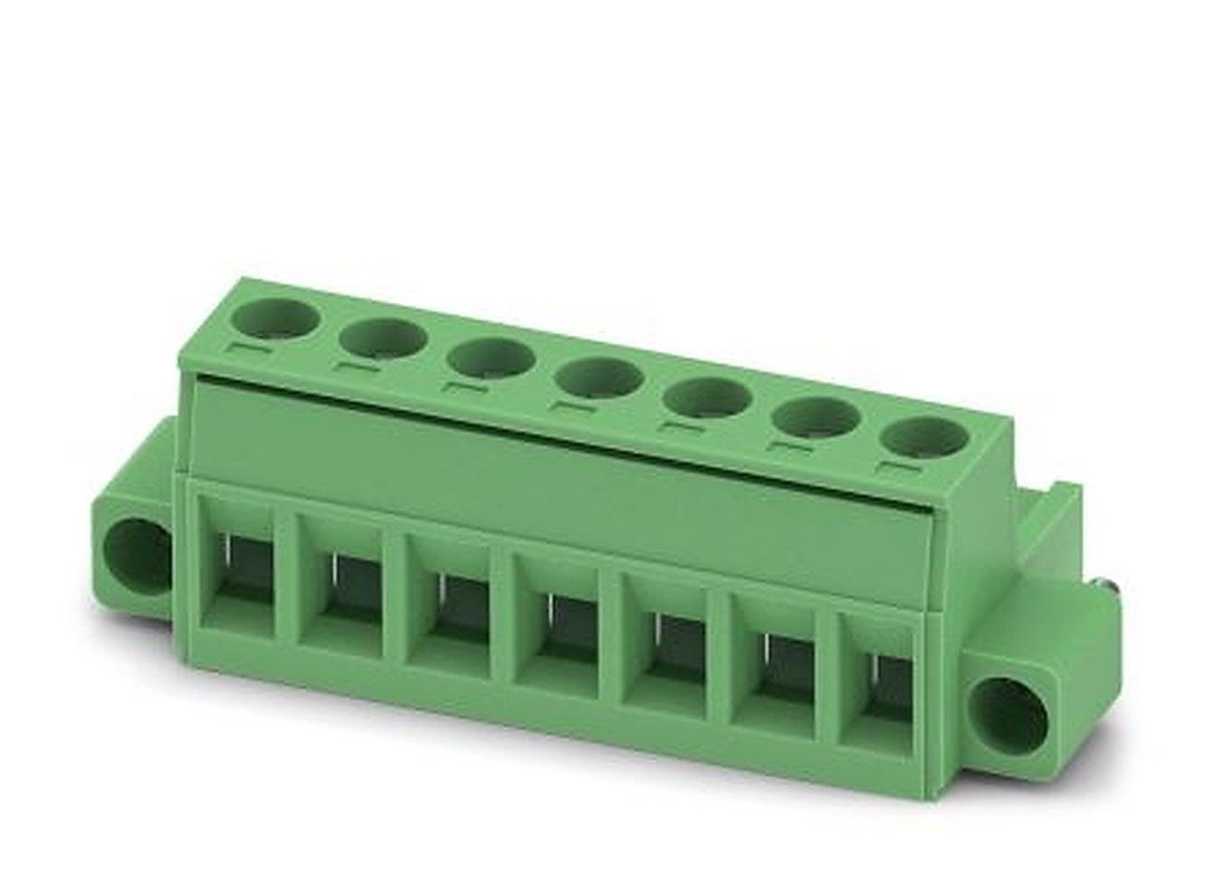 Phoenix Contact MSTB 2.5/7-STF-5.08 EX Series Pluggable Terminal Block, 7-Contact, 5.08 mm Pitch, 1 Row, 1795608