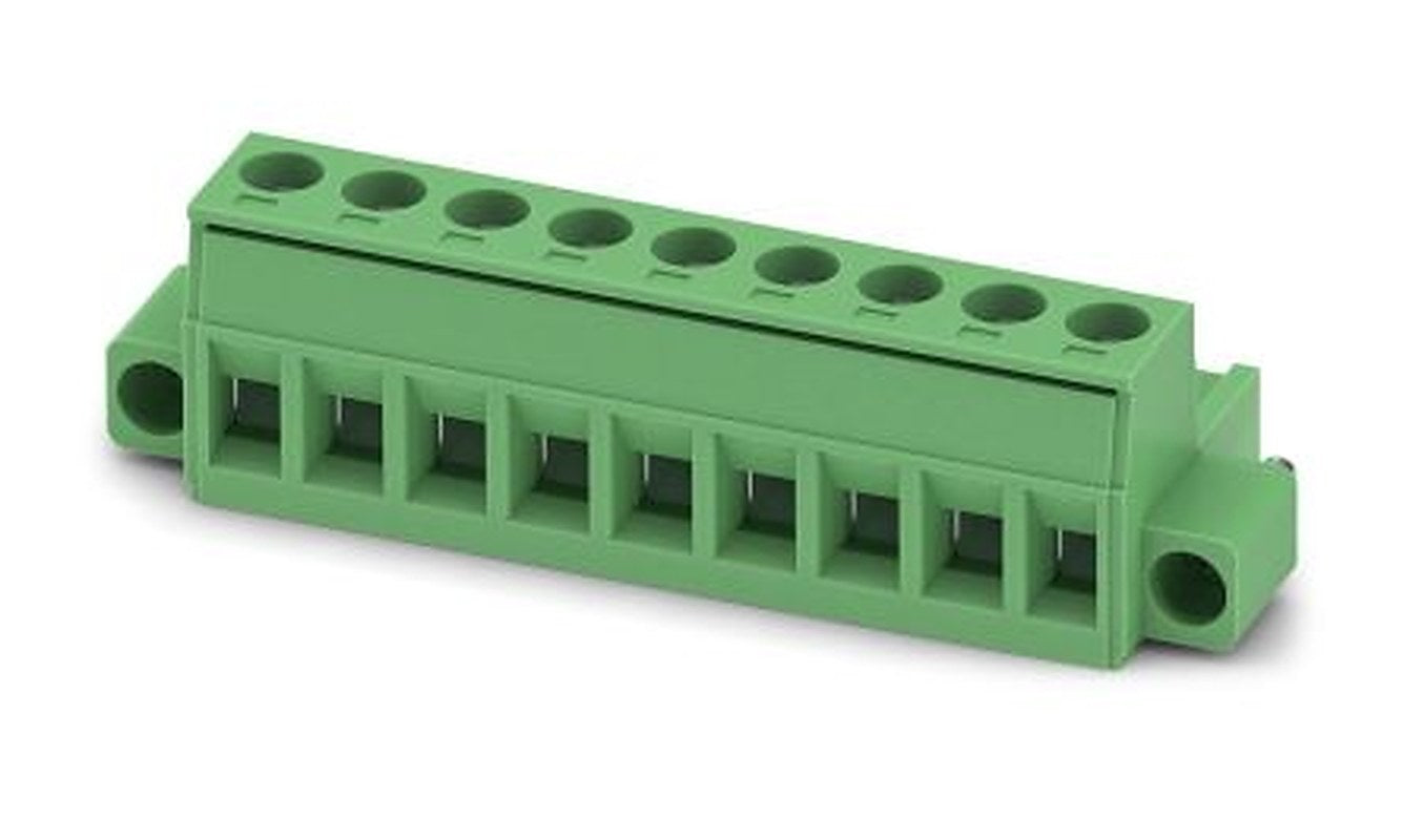 Phoenix Contact MSTB 2.5/9-STF-5.08 EX Series Pluggable Terminal Block, 9-Contact, 5.08 mm Pitch, 1 Row, 1795624