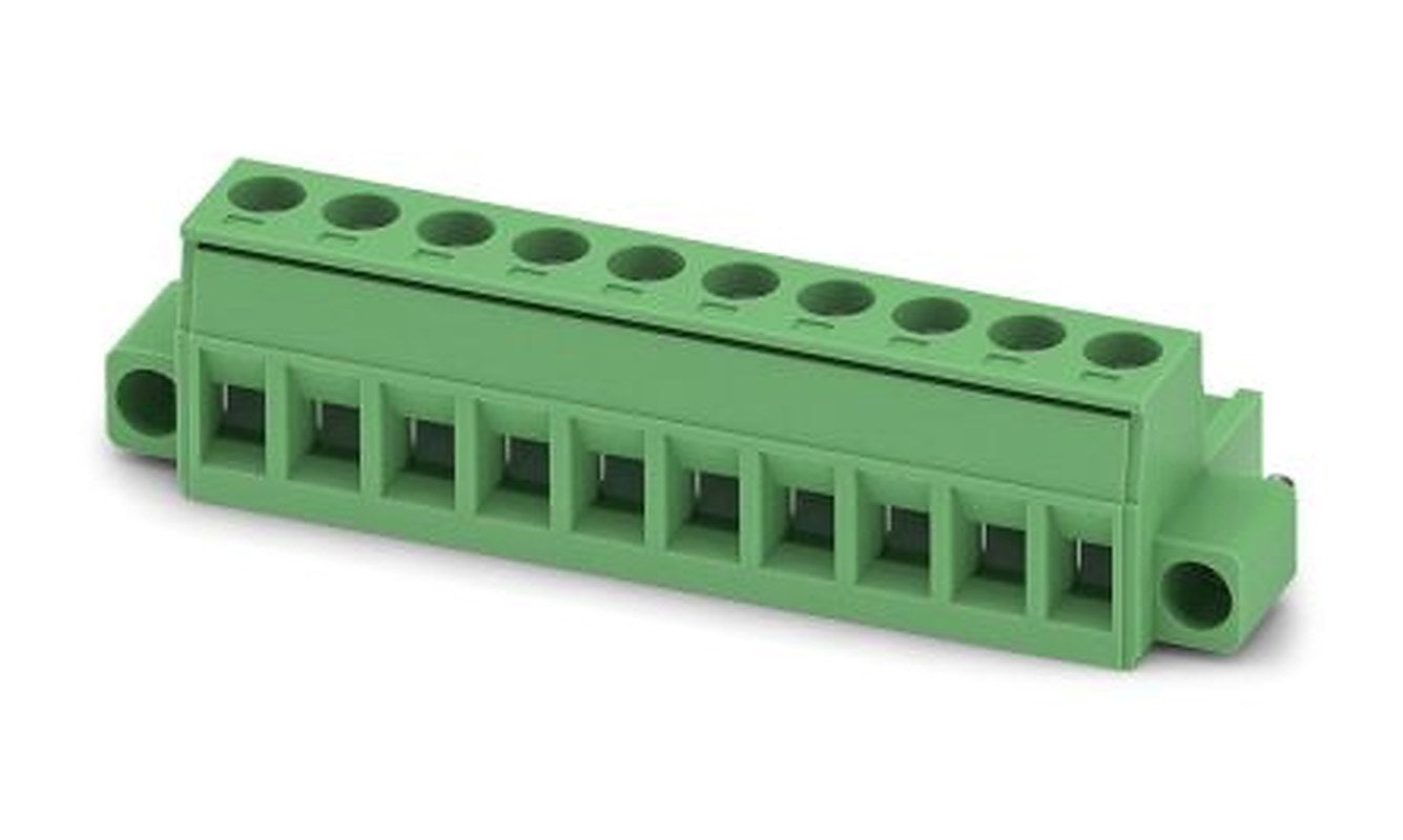 Phoenix Contact MSTB 2.5/10-STF-5.08 EX Series Pluggable Terminal Block, 10-Contact, 5.08 mm Pitch, 1 Row, 1795637