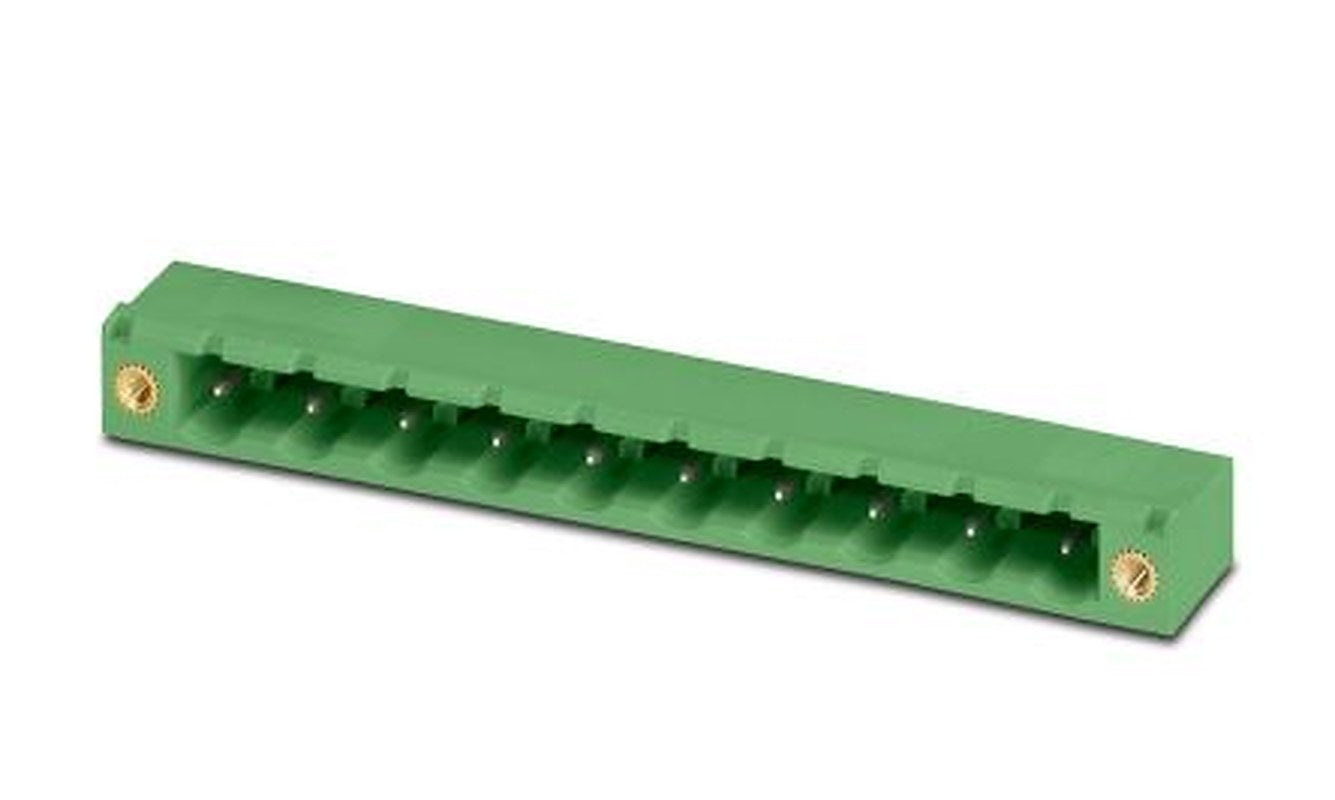 Phoenix Contact GMSTB 2.5/ 7-GF-7.62 EX Series Pluggable Terminal Block, 7-Contact, 7.62 mm Pitch, 1 Row, 1795938