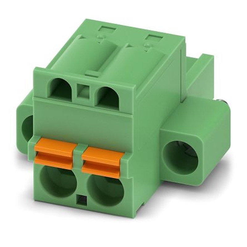 Phoenix Contact Pluggable Terminal Block, 2-Contact, 5.08 mm Pitch, 1 Row, 1795996