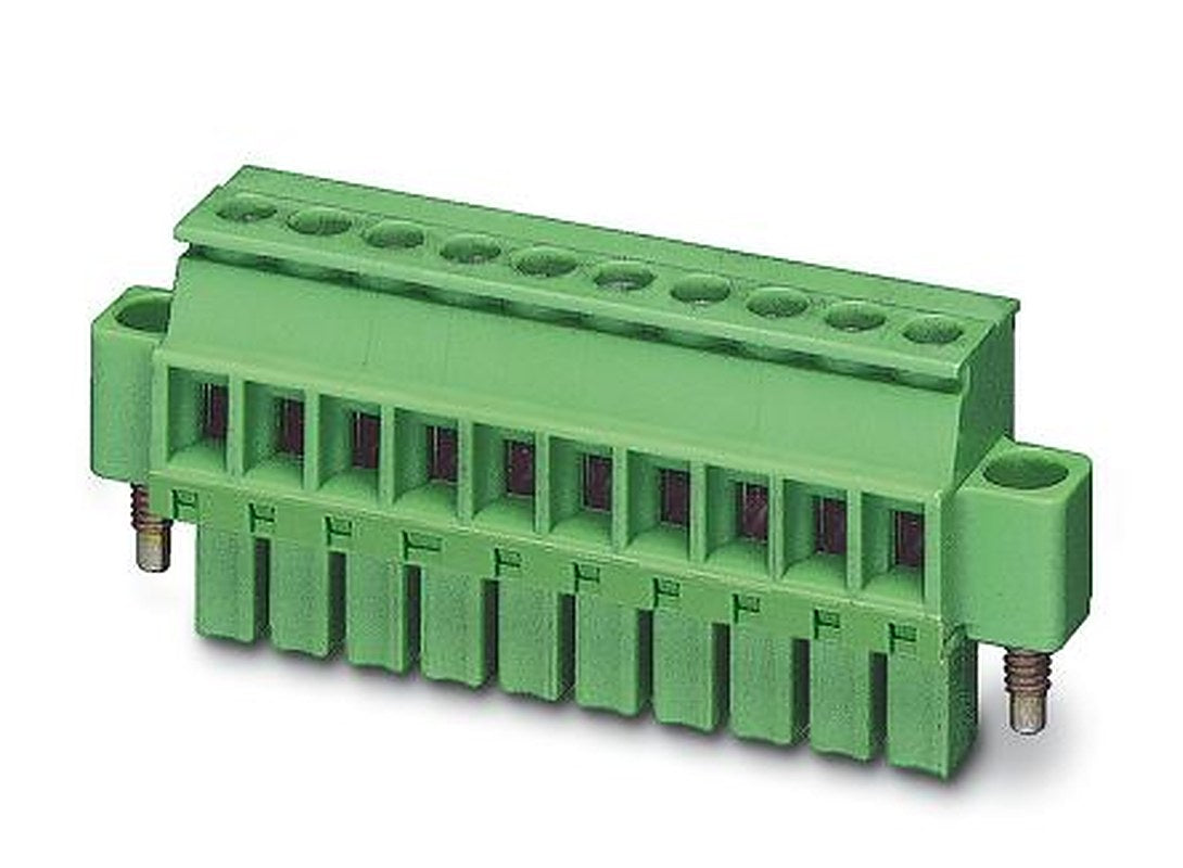 Phoenix Contact MCVW 1.5/17-STF-3.5 Series Pluggable Terminal Block, 17-Contact, 3.5 mm Pitch, 1 Row, 1798333