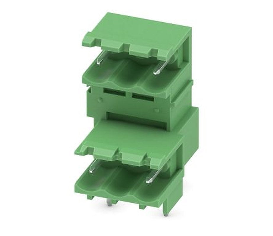Phoenix Contact MDSTBW 2.5/ 3-G-5.08 Series Pluggable Terminal Block, 3 Contact(s), 5.08 mm Pitch, 2 Row