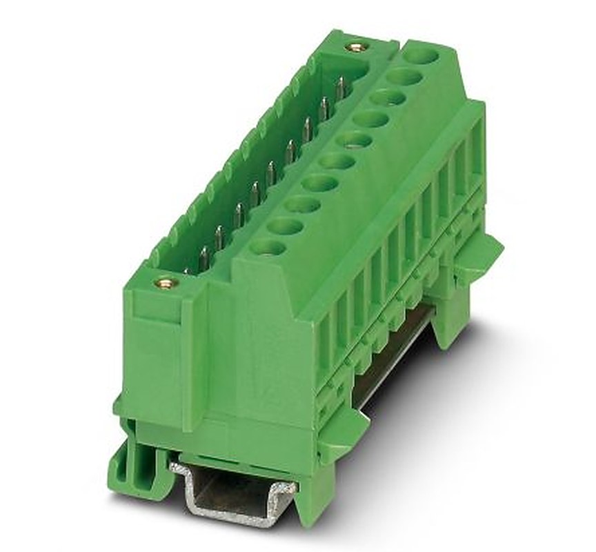 Phoenix Contact MSTBVK 2.5/15-GF-5.08 Series DIN Rail Connector, 5.08 mm Pitch