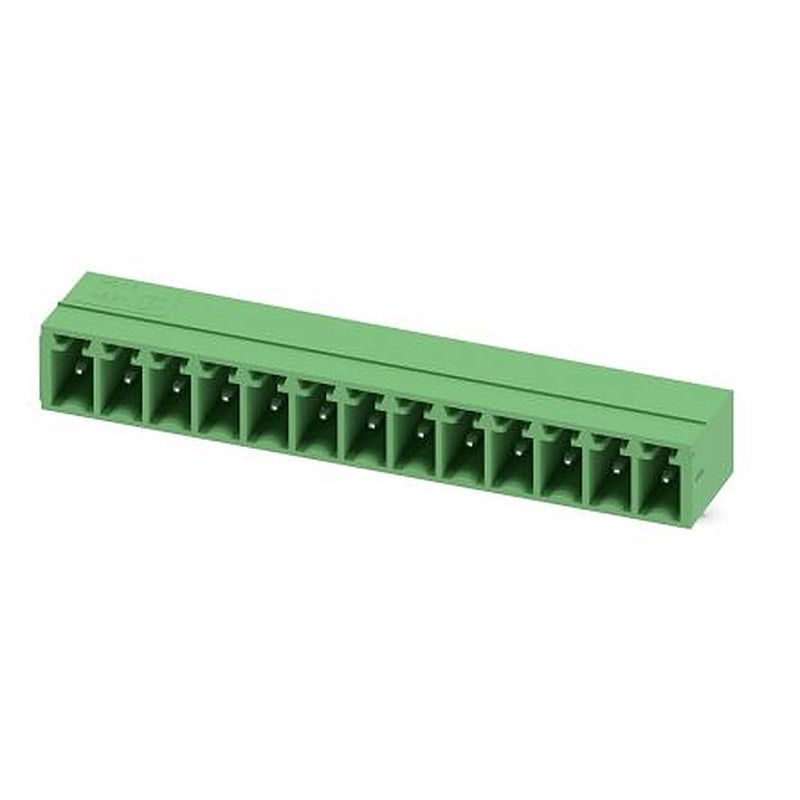 Phoenix Contact MC Series Straight Wave Soldering Mount PCB Header, 13 Contact(s), 3.81 mm Pitch, 1 Row