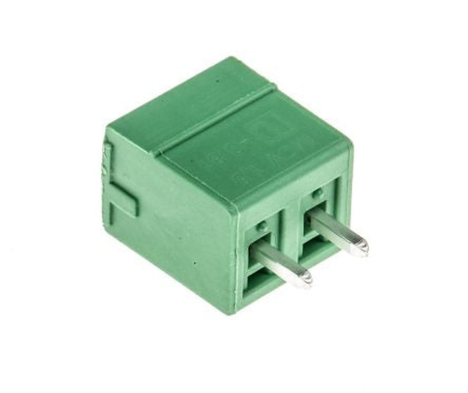 Phoenix Contact MCV 1.5/2-G-3.81 Series Pluggable Terminal Block, 2-Contact, 3.81 mm Pitch, 1 Row, 1803426