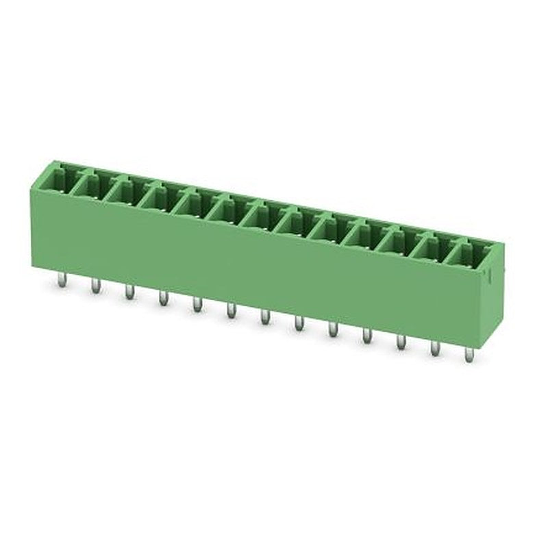 Phoenix Contact MCV Series Straight Wave Soldering Mount PCB Header, 13 Contact(s), 3.81 mm Pitch, 1 Row