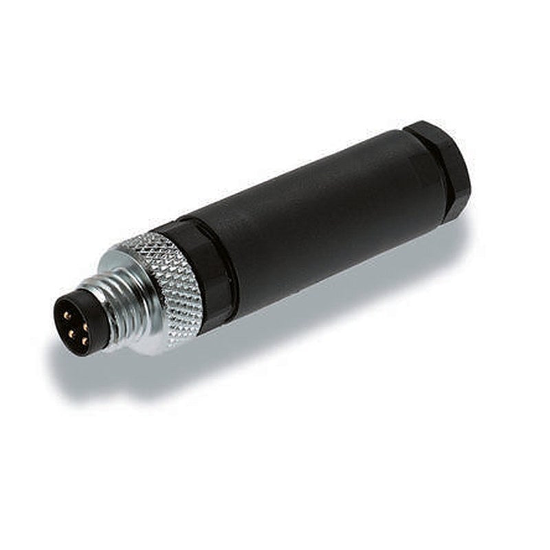 Weidmüller Circular Connector, 4 Contacts, Cable, Screw, M8 Connector, Plug, Male, IP67, SAIS Series