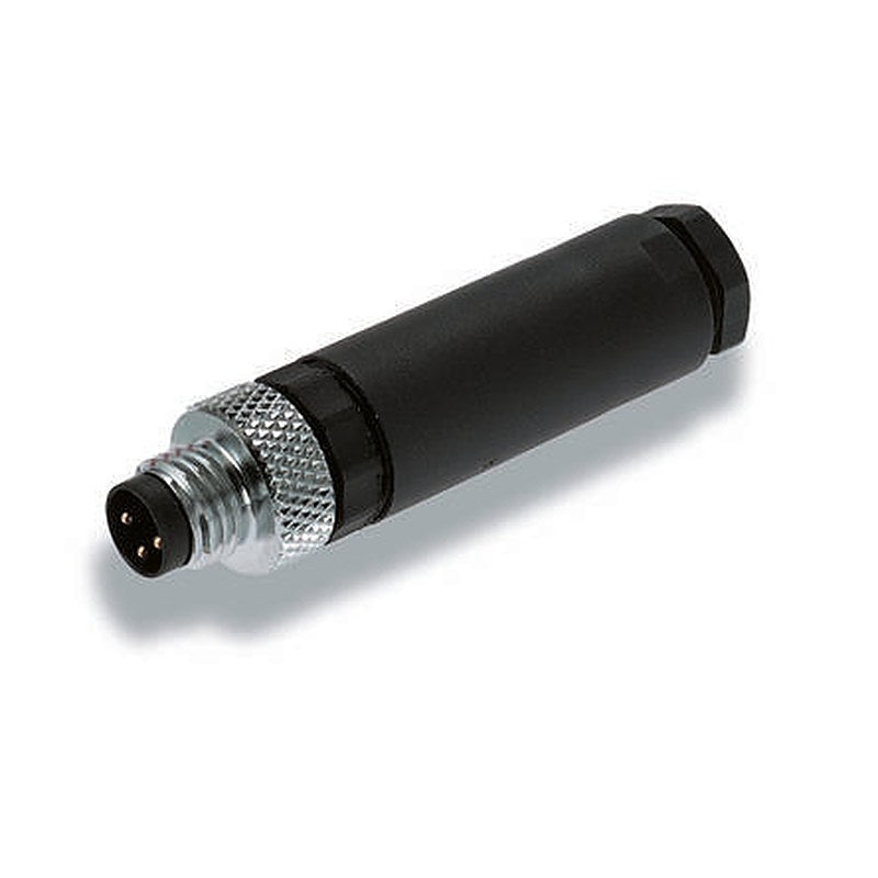 Weidmüller Industrial Circular Connector, 3 Contacts, Cable, Screw, M8 Connector, Plug, Socket, Male/Female, IP67, SAIS