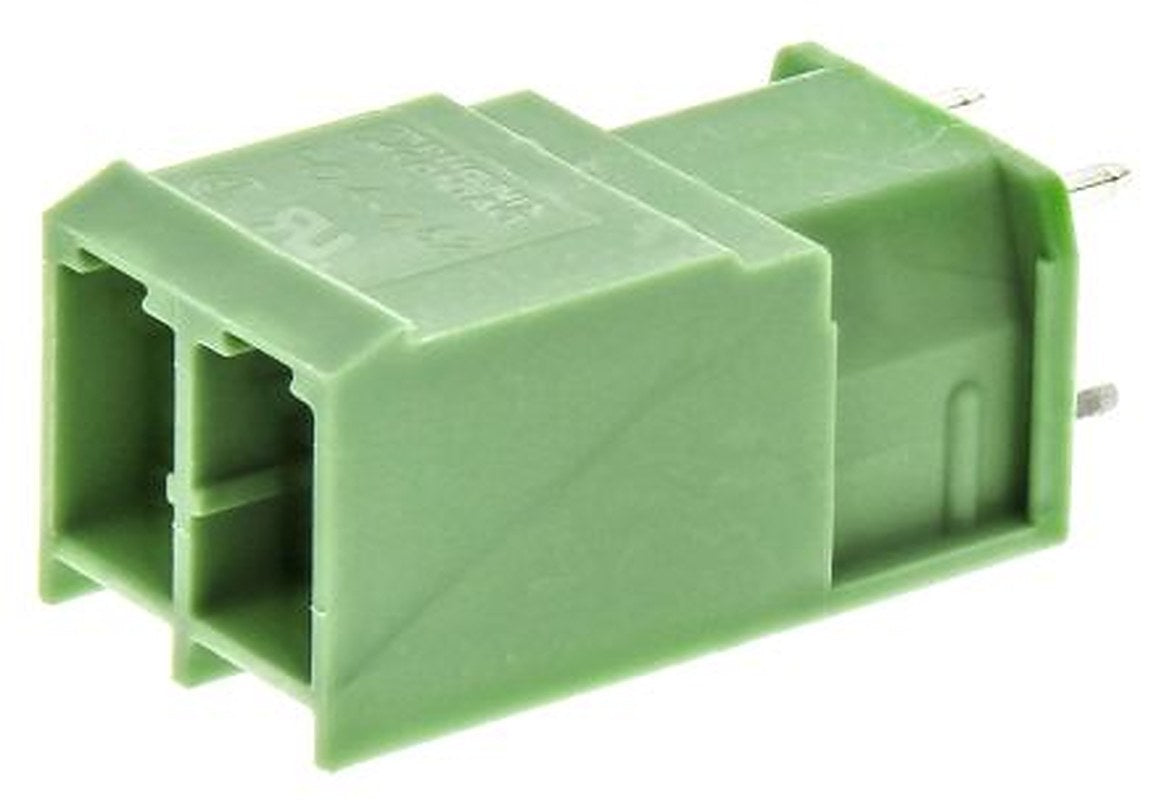 Phoenix Contact PCV 4/ 2-G-7.62 Series Pluggable Terminal Block, 2-Contact, 7.62 mm Pitch, 1 Row, 1804687