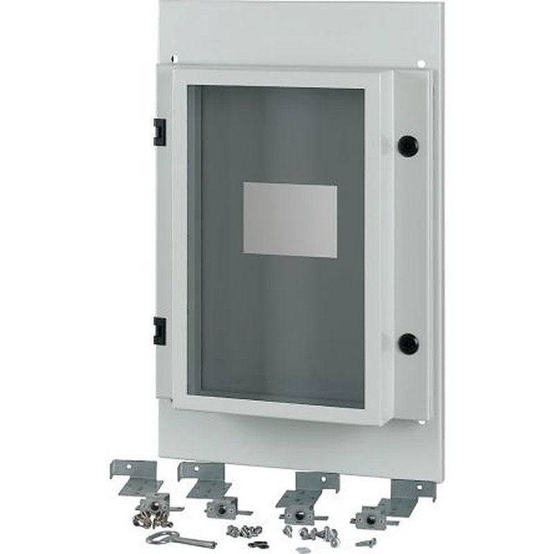 Eaton Grey Front Plate Steel Faceplate & Mount Plate