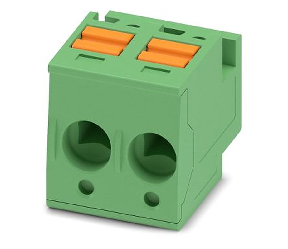 Phoenix Contact PTS 1.5/2-PH-5.0 Series Pluggable Terminal Block, 2-Contact, 5 mm Pitch, 1 Row, 1805517
