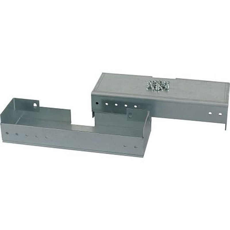 Eaton Grey Metal Faceplate & Mount Plate