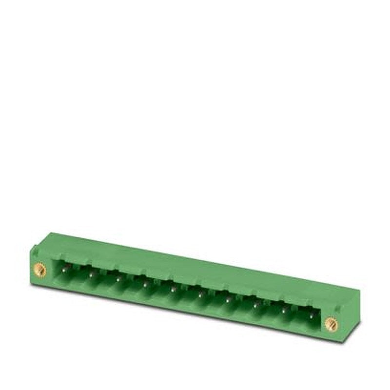 Phoenix Contact 0° Wave Soldering Mount PCB Header, 8 Contact(s), 7.62 mm Pitch, 1 Row, Shrouded