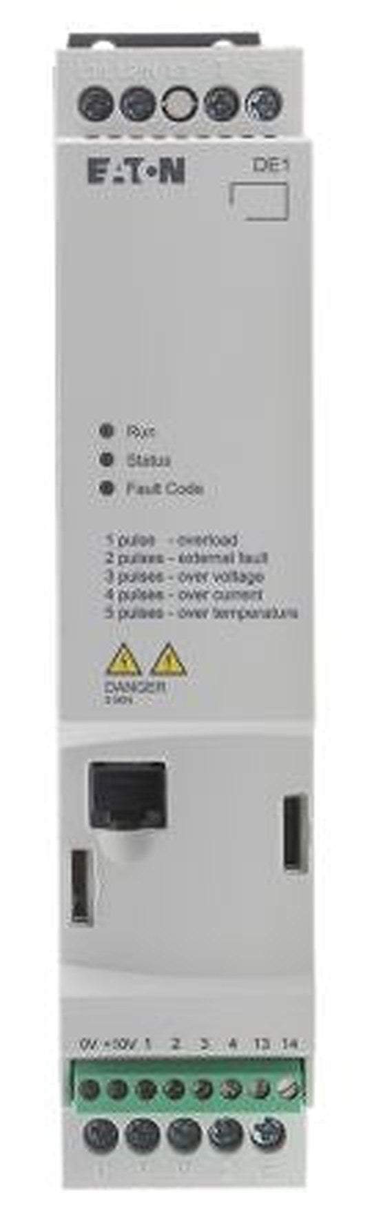 Eaton Variable Speed Starter, 0.75 kW 230V ac, 1 Phase 4.3 A, DE11 Series