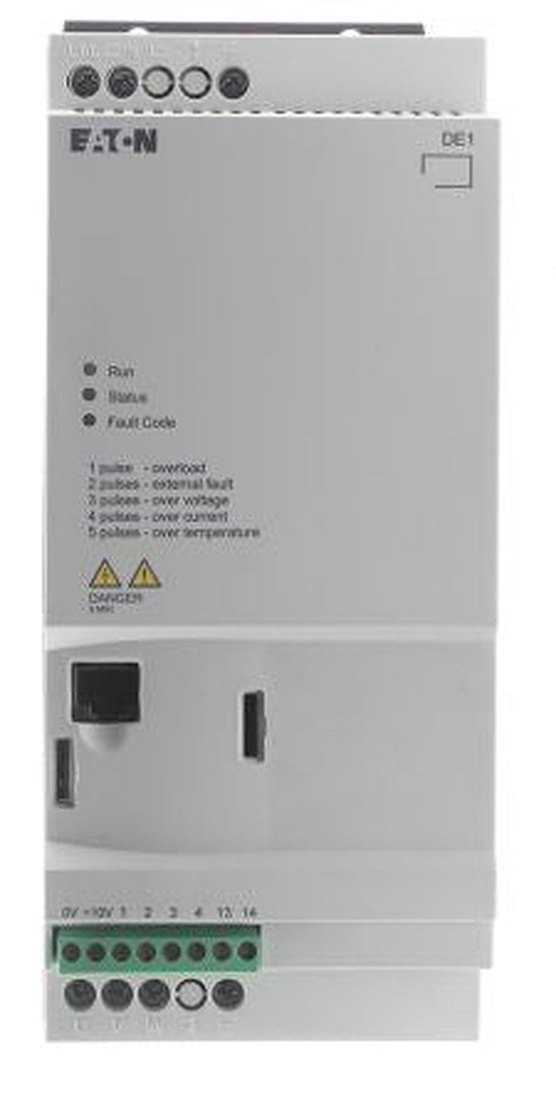 Eaton Variable Speed Starter, 2.2 kW 230V ac, 1 Phase 9.6 A, DE11 Series