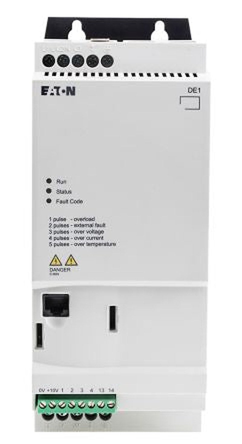 Eaton Variable Speed Starter, 5.5 kW 480V ac, 3 Phase 11.3 A, DE11 Series