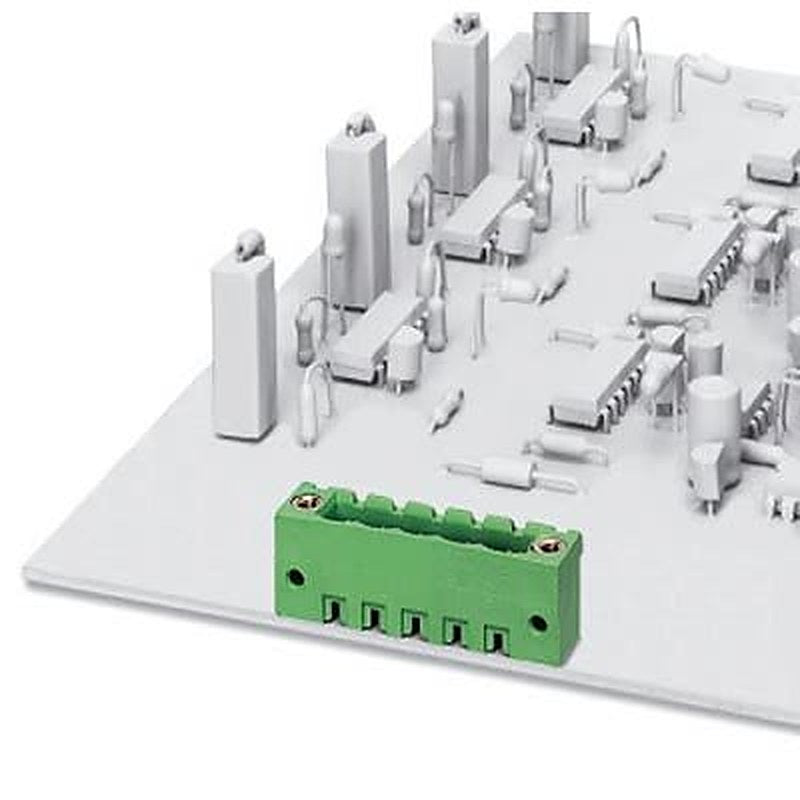 Phoenix Contact MSTBV Series Straight Solder PCB Header, 5 Contact(s), 5.08 mm Pitch, 1 Row, Shrouded