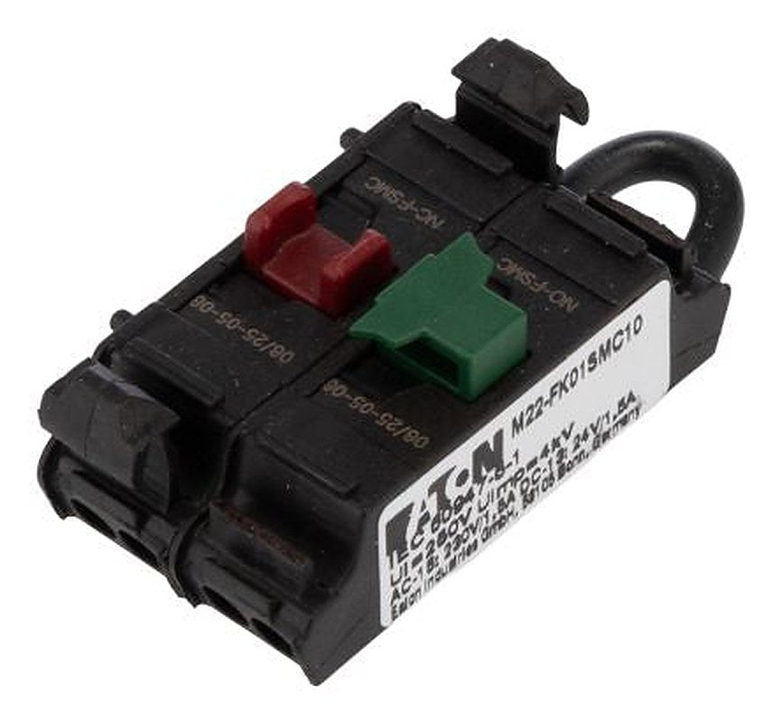Eaton RMQ Titan M22 Series Contact Block, 25V, 1 NO/1 NC