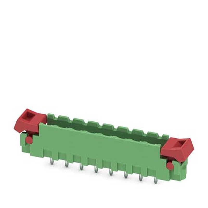 Phoenix Contact MSTBV Series Straight Wave Soldering Mount PCB Header, 8 Contact(s), 5.08 mm Pitch, 1 Row, Shrouded