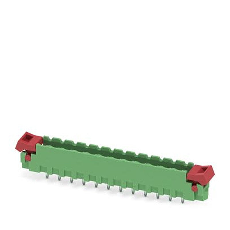 Phoenix Contact MSTBV Series Straight Wave Soldering Mount PCB Header, 12 Contact(s), 5.08 mm Pitch, 1 Row, Shrouded