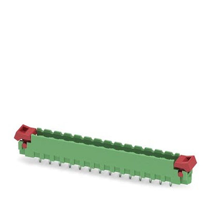 Phoenix Contact MSTBV Series Straight Wave Soldering Mount PCB Header, 14 Contact(s), 5.08 mm Pitch, 1 Row, Shrouded