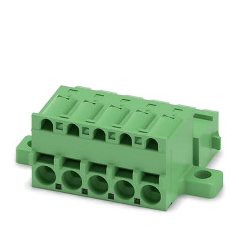 Phoenix Contact FKICS Series PCB Connector, 5-Contact, 5.08 mm Pitch, Snap-in, 1 Row Push-in Spring