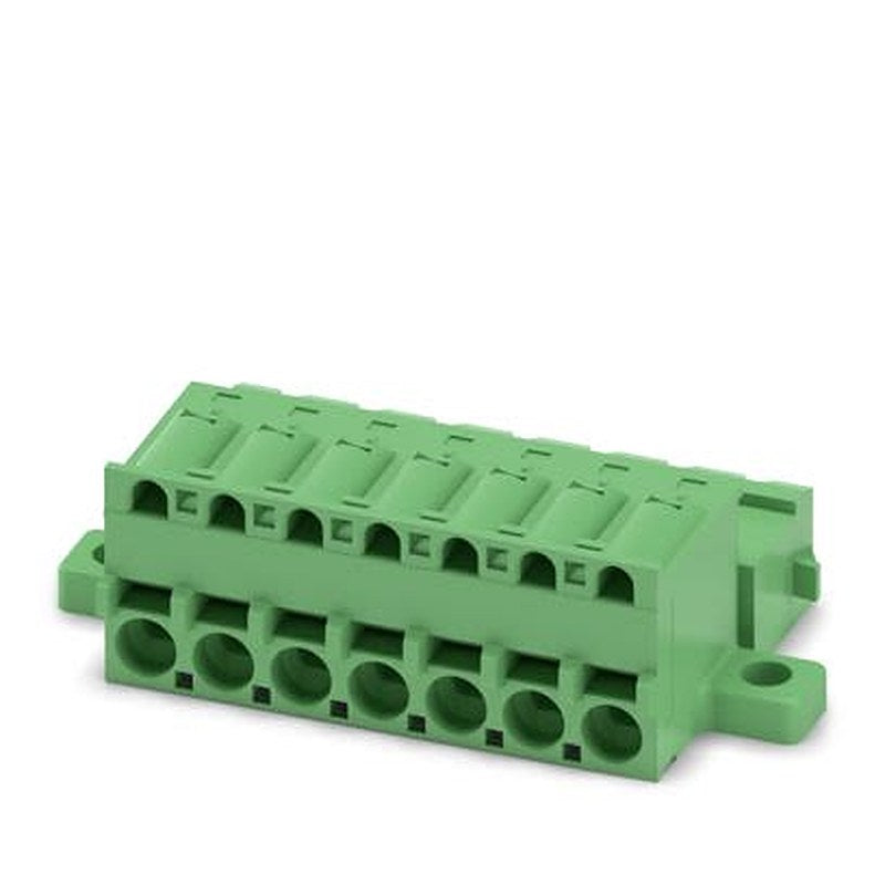 Phoenix Contact FKICS Series PCB Connector, 7-Contact, 5.08 mm Pitch, Snap-in, 1 Row Push-in Spring