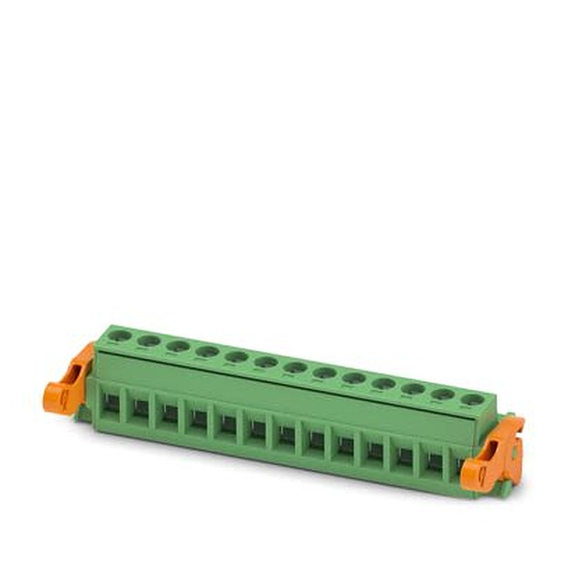 Phoenix Contact MSTB Series PCB Connector, 13-Contact, 5.08 mm Pitch, Locking Jack, 1 Row Screw