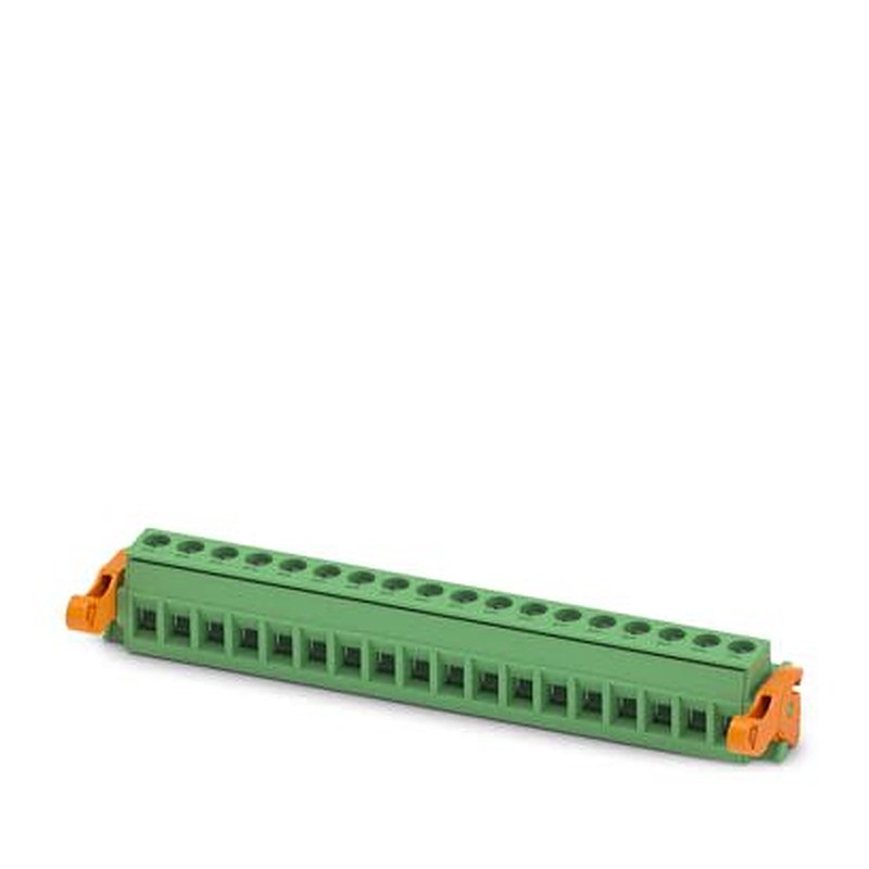 Phoenix Contact MSTB Series PCB Connector, 18-Contact, 5.08 mm Pitch, Locking Jack, 1 Row Screw