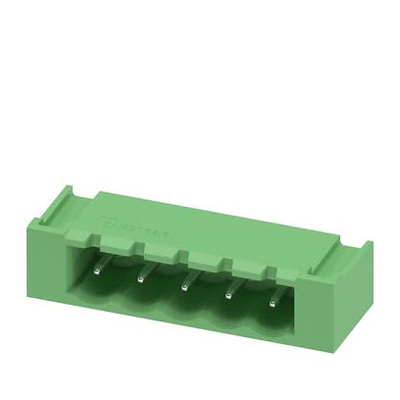 Phoenix Contact Solder PCB Header, 5 Contact(s), 5.08 mm Pitch, 1 Row, Shrouded