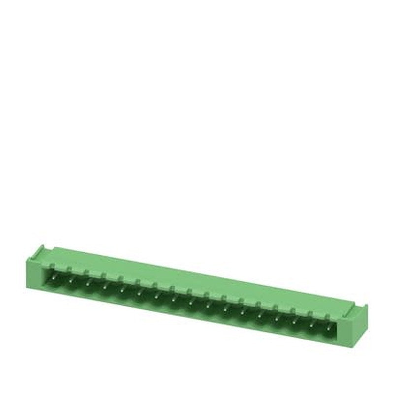 Phoenix Contact MSTBA Series Straight Wave Soldering Mount PCB Header, 17 Contact(s), 5.08 mm Pitch, 1 Row, Shrouded