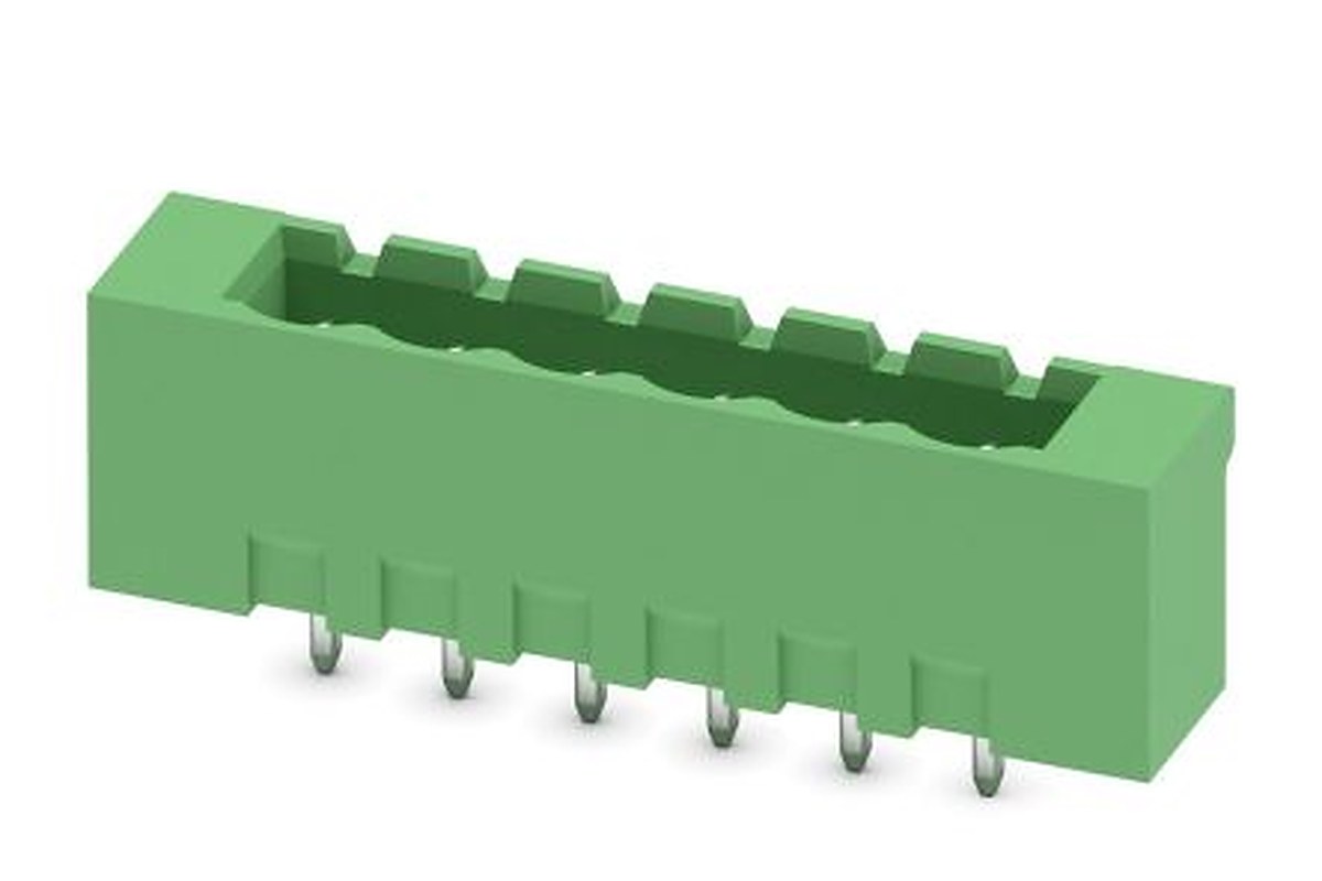 Phoenix Contact COMBICON Control Series Pluggable Terminal Block, 6-Contact, 5.08 mm Pitch, 1 Row, 1809306