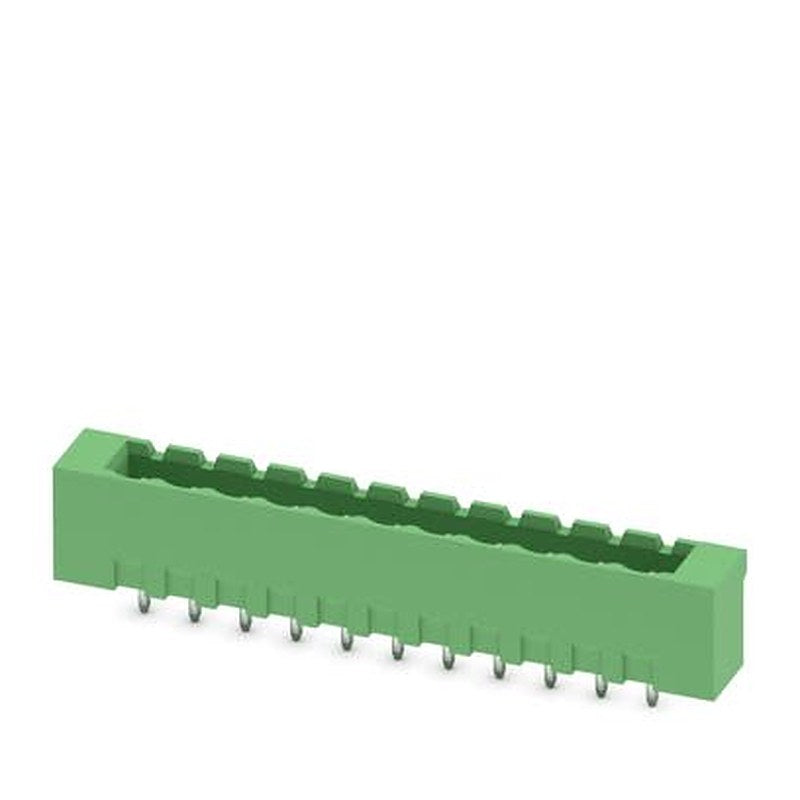 Phoenix Contact MSTBVA Series Straight Wave Soldering Mount PCB Header, 11 Contact(s), 5.08 mm Pitch, 1 Row, Shrouded