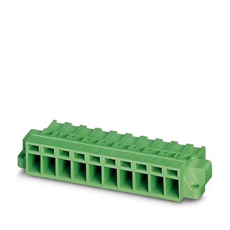 Phoenix Contact MSTBC 2 Series PCB Connector, 10-Contact, 5.08 mm Pitch, Direct, 1 Row Crimp