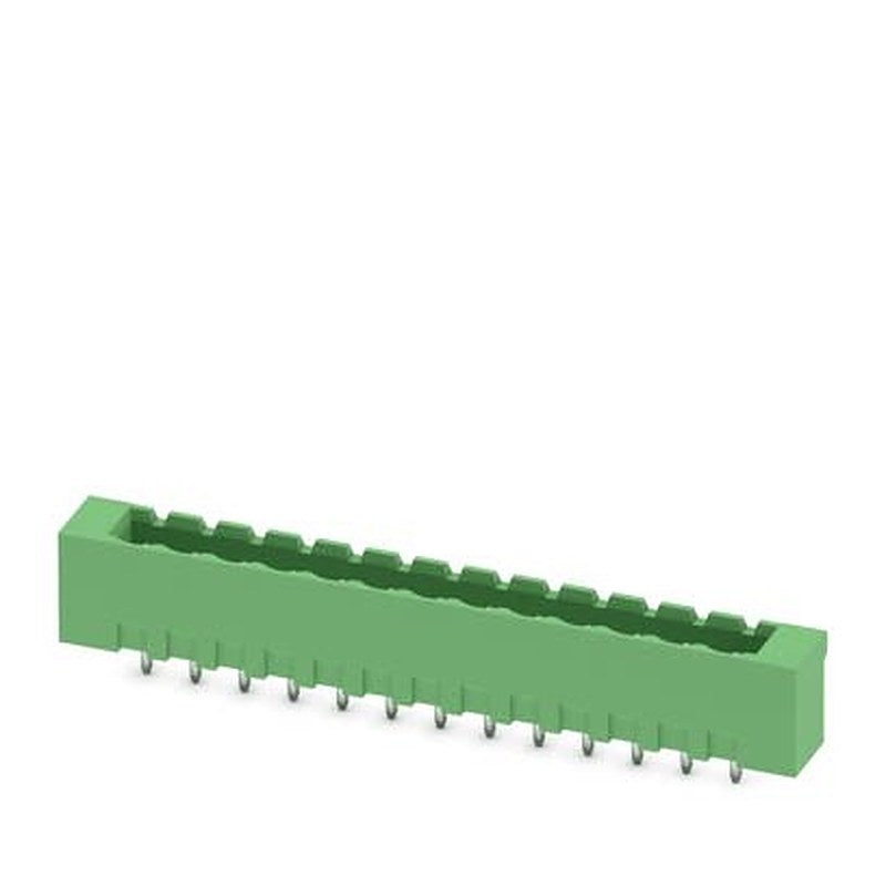Phoenix Contact MSTBVA Series Straight Wave Soldering Mount PCB Header, 13 Contact(s), 5.08 mm Pitch, 1 Row, Shrouded