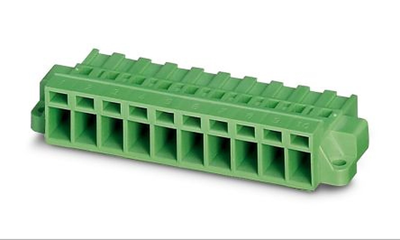 Phoenix Contact MSTBC 2.5/23-STZFD-5.08 Series Pluggable Terminal Block, 23-Contact, 5.08 mm Pitch, 1 Row, 1809488