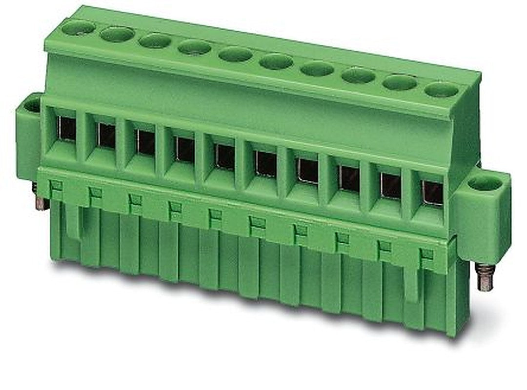 Phoenix Contact MVSTBR 2.5/7-STF-5.08 EX Series PCB Terminal Block, 7-Contact, 5.08 mm Pitch, 1 Row, 1809720