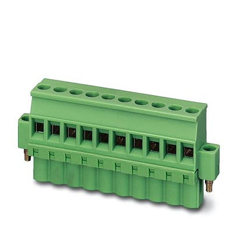 Phoenix Contact MVSTBW Series 90° Flange PCB Connector, 2-Contact, 1 Row, 5.08 mm Pitch Screw