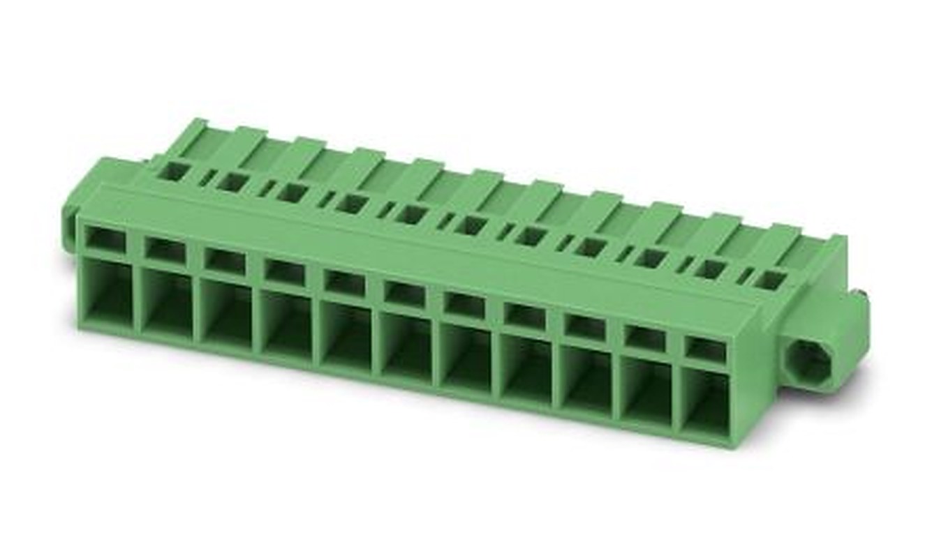 Phoenix Contact MSTBC 2.5/11-STZF-5.08 Series Pluggable Terminal Block, 11-Contact, 5.08 mm Pitch, 1 Row, 1809828