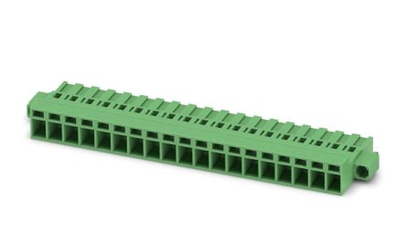Phoenix Contact MSTBC 2.5/19-STZF-5.08 Series Pluggable Terminal Block, 19-Contact, 5.08 mm Pitch, 1 Row, 1809909