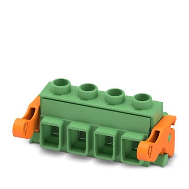 Phoenix Contact GMSTB Series PCB Connector, 4-Contact, 7.62 mm Pitch, Locking Jack, 1 Row Screw