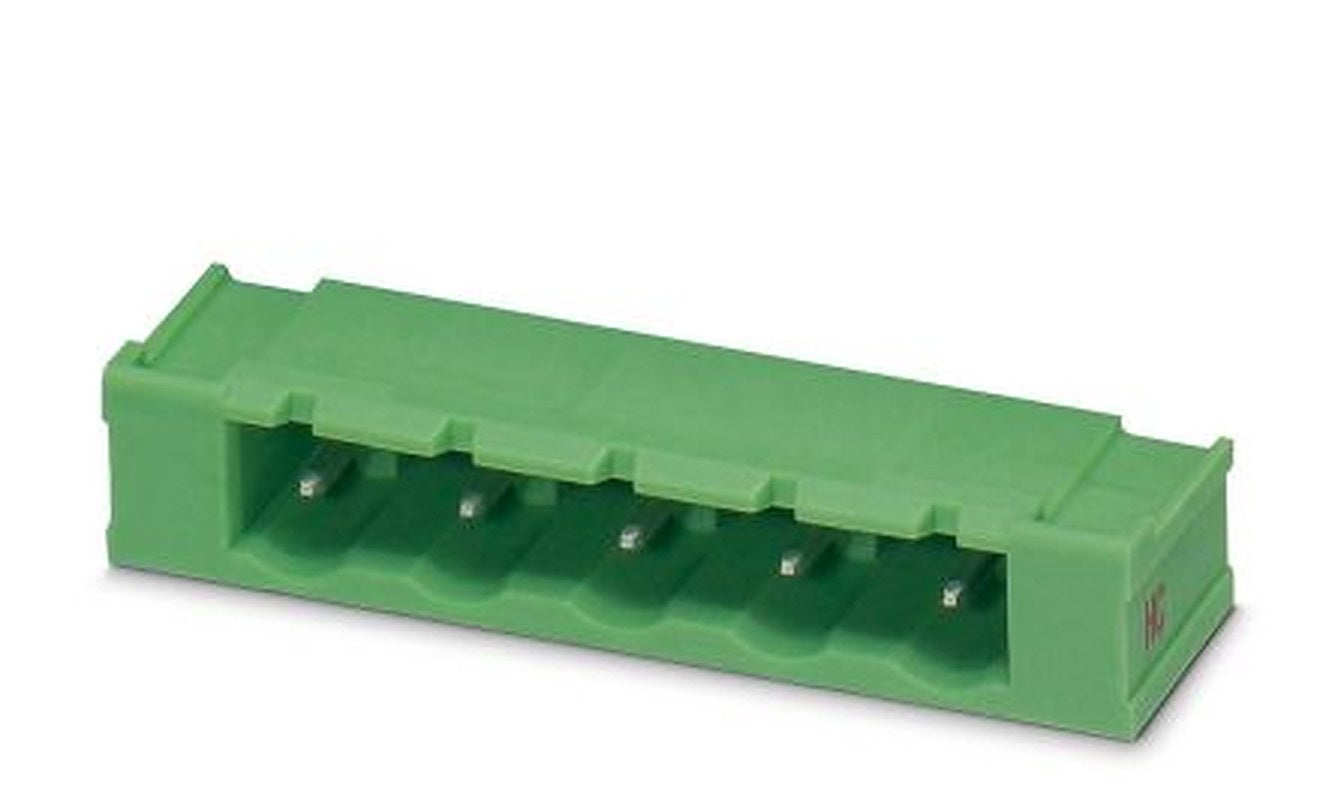 Phoenix Contact GMSTBA 2.5 HC/ 9-G-7.62-LR Series Pluggable Terminal Block, 9-Contact, 7.62 mm Pitch, 1 Row, 1812937