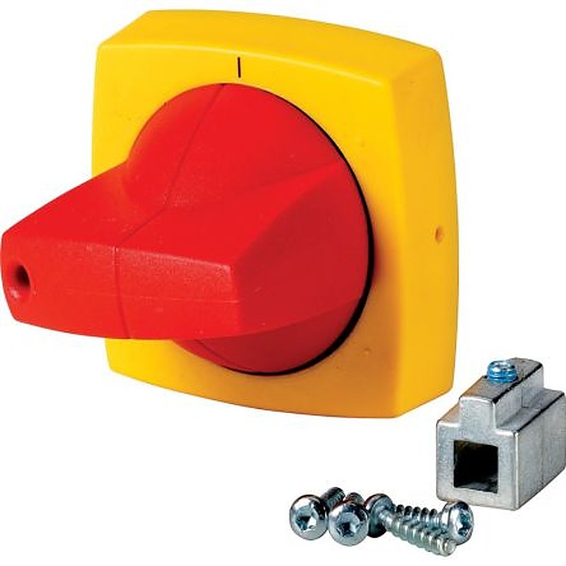 Eaton Red Rotary Handle, 190 mm