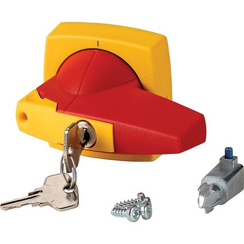 Eaton Red Rotary Handle, 50 mm, K2 Series