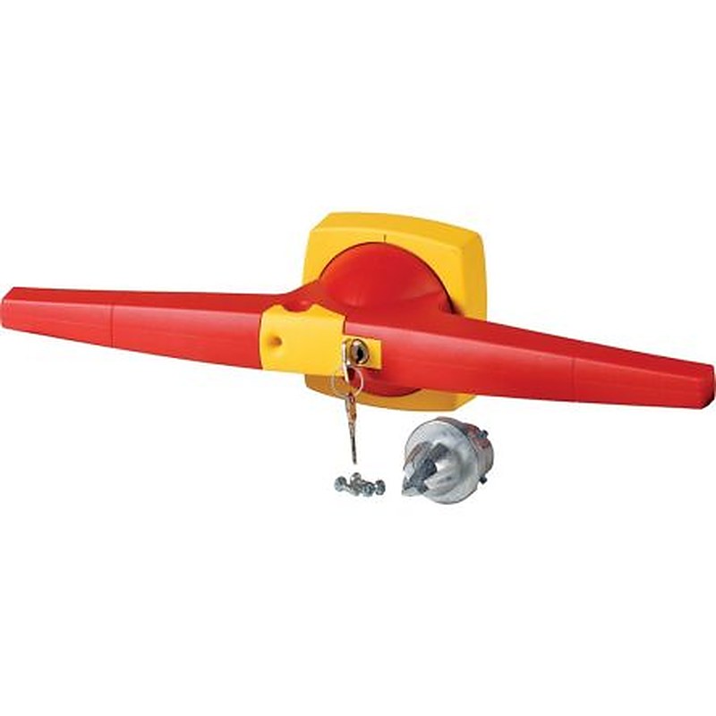 Eaton Red Rotary Handle, 370 mm, K5 Series