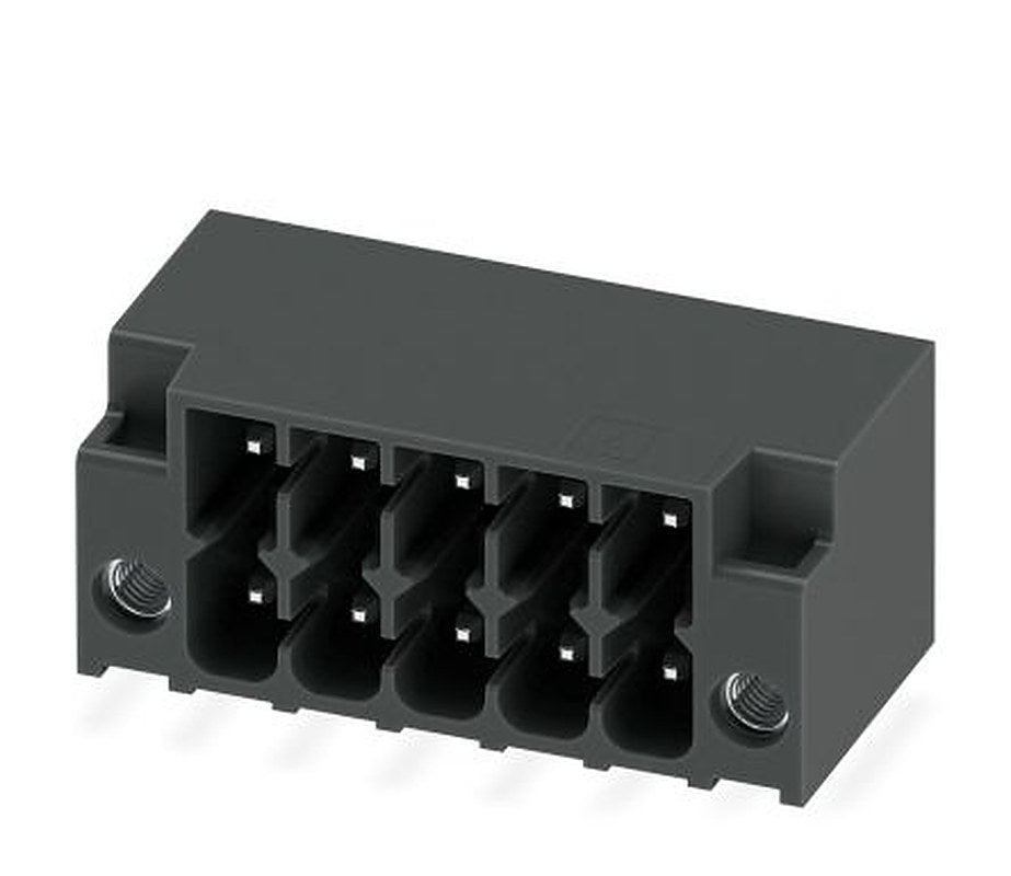 Phoenix Contact DMC 1.5/ 5-G1F-3.5-LRP20THRR56 Series Pluggable Terminal Block, 5-Contact, 3.5 mm Pitch, 2 Row, 1818533