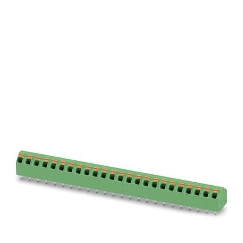 Phoenix Contact SPTA Series PCB Terminal Block, 24-Contact, 5.08 mm Pitch, Wave Soldering Mount, 1 Row