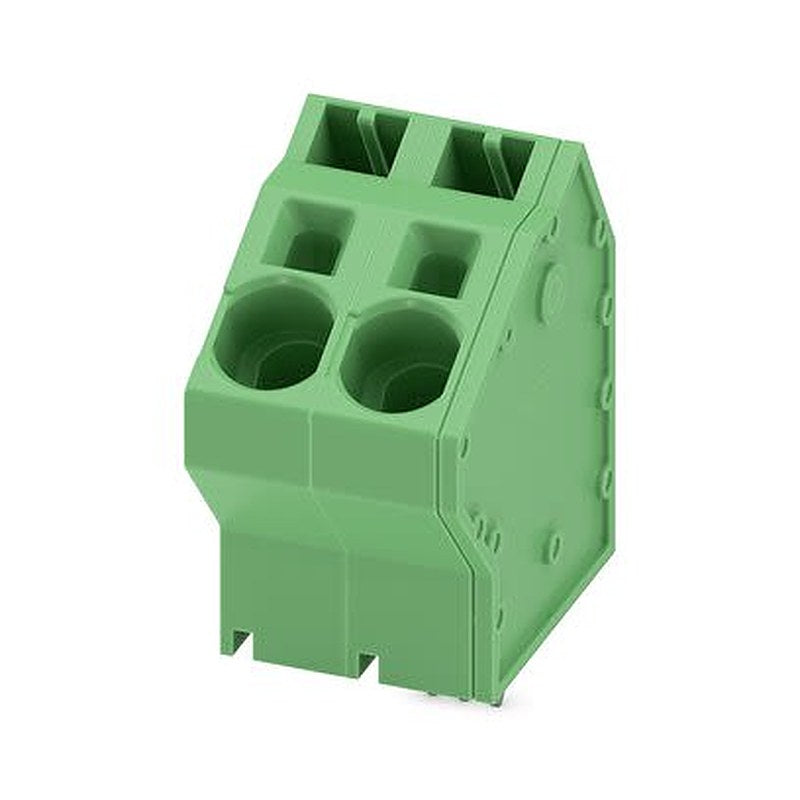 Phoenix Contact 0-ZB, SPTA 16/2-10 Series PCB Terminal Block, 2-Contact, 10 mm Pitch, Wave Soldering Mount, 1 Row